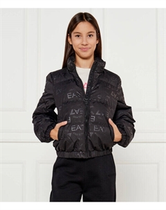 Куртка детская короткая стеганая, черный Ea7