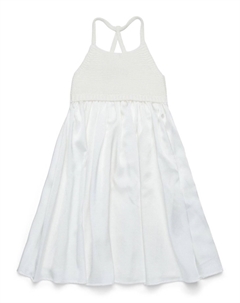 Платье со складками, белый Max&co. kids