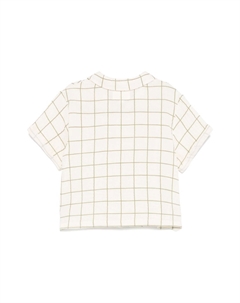 Рубашка с рисунком, нейтральный цвет Teddy & minou