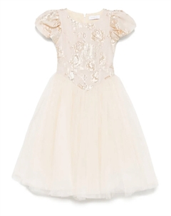 Платье Princesse, нейтральный Monnalisa