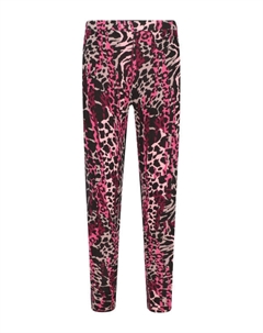 Легинсы детские с леопардовым принтом, мультиколор Guess