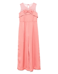 Комбинезон с бантом, розовый Abel & lula