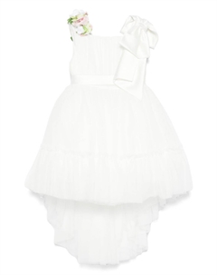 Платье из тюля, белый Colorichiari