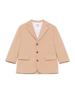Однобортный блейзер, нейтральный цвет Douuod kids