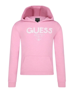 Толстовка хлопковая, розовый Guess