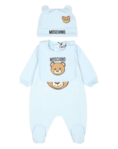 Пижама с логотипом, синий Moschino kids