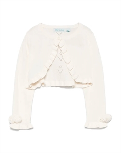 Ажурный кардиган, нейтральный Abel & lula