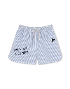 Шорты в полоску, синий Zadig & voltaire kids