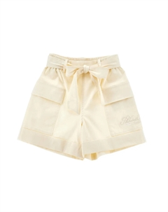 Шорты с вышитым логотипом, нейтральный Philosophy di lorenzo serafini kids