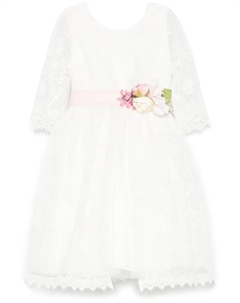 Кружевное платье, белый Abel & lula