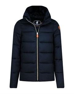 Куртка детская стеганая с капюшоном, синий Save the duck