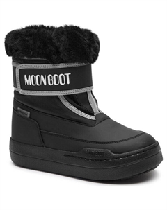 Ботинки детские зимние с мехом, черный Moon boot