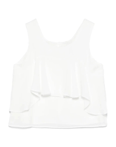 Драпированная блузка, белый Abel & lula