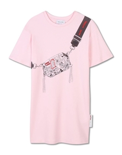 Футболка с графичным принтом из коллаборации с Disney, розовый Marc jacobs kids