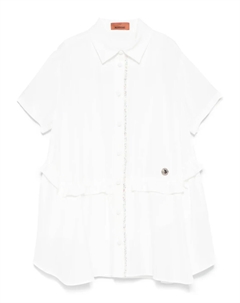 Платье с отделкой бисером, белый Missoni kids