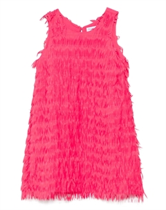 Платье с бахромой, розовый Abel & lula