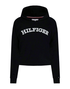 Толстовка детская с капюшоном, темно-синий Tommy hilfiger