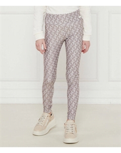 Леггинсы женские с узором, бежевый Guess