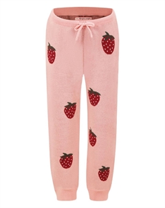 Трикотажные брюки с люрексом, розовый Konges slojd