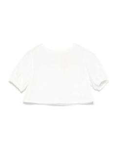 Блузка из сирсакера, белый Simonetta