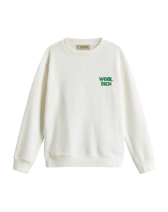 Толстовка с круглым вырезом, белый Woolrich