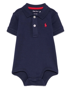 KIDS боди с вышивкой Polo Pony, синий Polo ralph lauren