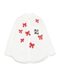 Рубашка с принтом, белый Simonetta