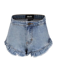Шорты с оборками, синий Molo