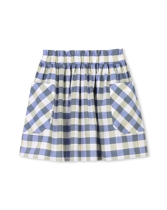 Юбка в клетку, синий Kenzo kids