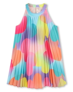 Платье со складками, синий Billieblush