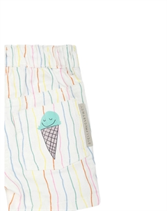 Полосатые шорты, белый Stella mccartney kids