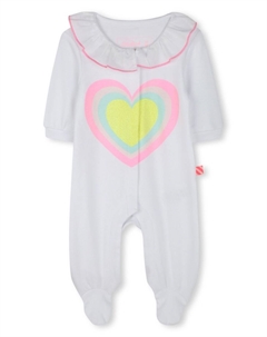 Пижама с принтом, белый Billieblush