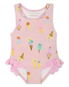 Детский купальник Stella McCartney с принтом мороженого, розовый Stella mccartney kids