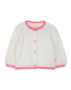 Декорированный кардиган, белый Billieblush