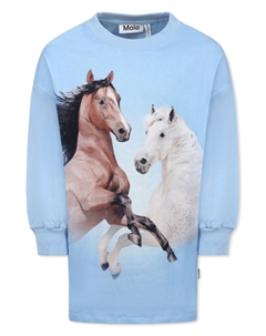 Платье из органического хлопка, синий Molo