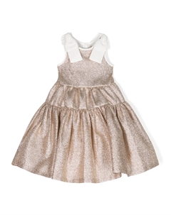 Платье миди с блестками, золотой Hucklebones london