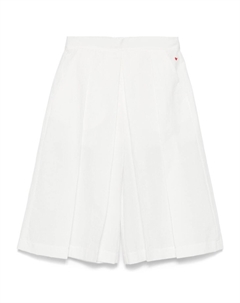 Плиссированные брюки, белый Simonetta