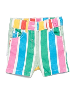 Шорты в полоску, синий Stella mccartney kids