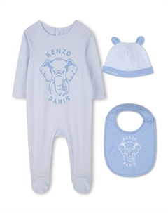 Пижама с принтом, синий Kenzo kids