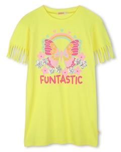 Платье с графичным принтом, желтый Billieblush