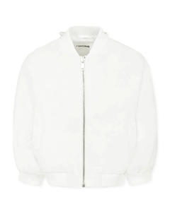 Бомбер с бантом, белый Simonetta