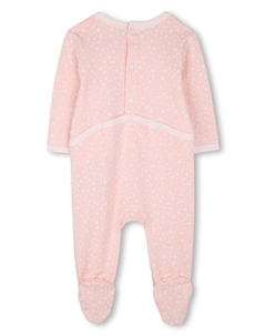 Пижама с цветочным принтом, розовый Kenzo kids