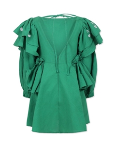 Платье Cherry, зеленый Pangolini kids