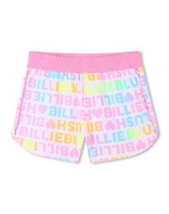 Шорты с логотипом, розовый Billieblush