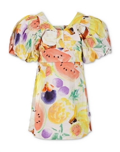 Платье с фруктовым мотивом, желтый Molo