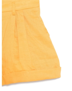 Junior шорты со складками, оранжевый Ermanno scervino