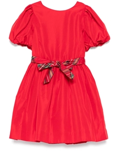 Платье KIDS с рукавами-фонариками, красный Polo ralph lauren