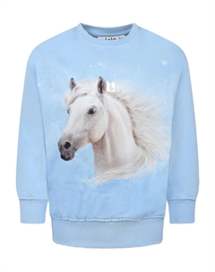 Толстовка с графическим принтом, синий Molo