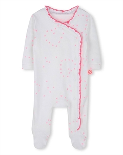 Пижама в рубчик, белый Billieblush