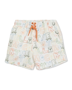 Шорты Cream с принтом в виде букв, белый Stella mccartney kids